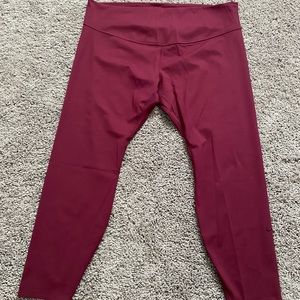 Nike One Luxe Womens Mid Rise 7/8 Training Tights CZ3290-638 Plus Size 3X NWT